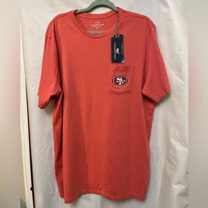 🆕. NEW Vineyard Vines NEW peach color Short Sleeve Tee shirt Mens XL